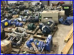 160+ Electric motors, gearbox, axle brakes, shaft brakes, other misc parts
