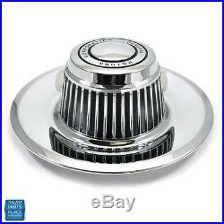 1968-1982 Chevy Cars Rally Wheel Cap Dish 4 PC Set General Motors Division Metal
