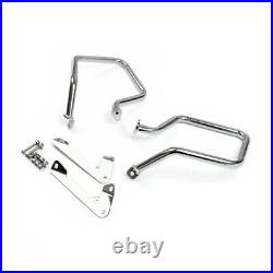 2x Engine Guard Crash Bar Protection Rear Motor Fits For BMW R1200 RT 2014-2017