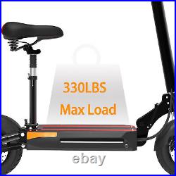 60miles Max Range Electric Scooters 35MPH Speed 1000W 48V Power Dual Disc Brake