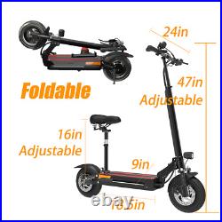 60miles Max Range Electric Scooters 35MPH Speed 1000W 48V Power Dual Disc Brake