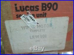 A/C 53-57, MGTA, MGTC, MGTD, Allard Lucas LRW101 wiper motor NOS Lucas 75100
