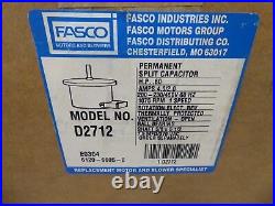 Fasco D2712 Motor. 60 HP 200-230/460V 60Hz 1075 RPM 1 Speed