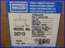 Fasco D2713 Motor. 60 HP 575V 60Hz 1075 RPM 1 Speed