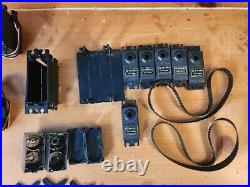 Futaba servo lot with other servos and servo parts