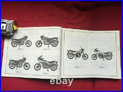 Genuine Honda Motor Co Parts List For 1981 Cb 900 Fz, Fa, Fb, Fc, Plus Others