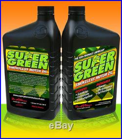 SuperGreen Smokeless Car Motor Oil (12 Quarts)