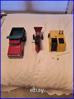 Tonka Toys Dump Truck Sand Loader Set. Original +Parts Dum Bell Others As Well