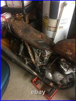 Triumph 1978 T140 Bonneville Frame Titled, Motor and Other Parts Available