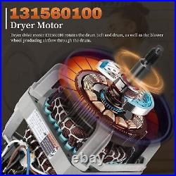 Upgraded 131560100 134156500 Dryer Motor Compatible with frigidaire Dryer, OE