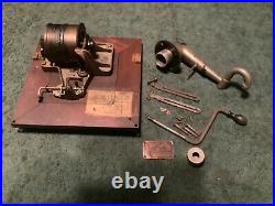 VICTOR VICTROLA VV-X SPRING MOTOR WITH BOARD & other parts