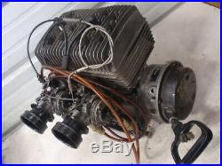 Vintage'72 Ski Doo TNT 400 F/A Snowmobile Engine Motor Dual Tillotsen HD Carbs