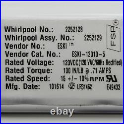 Wp2252129 Whirlpool Motor